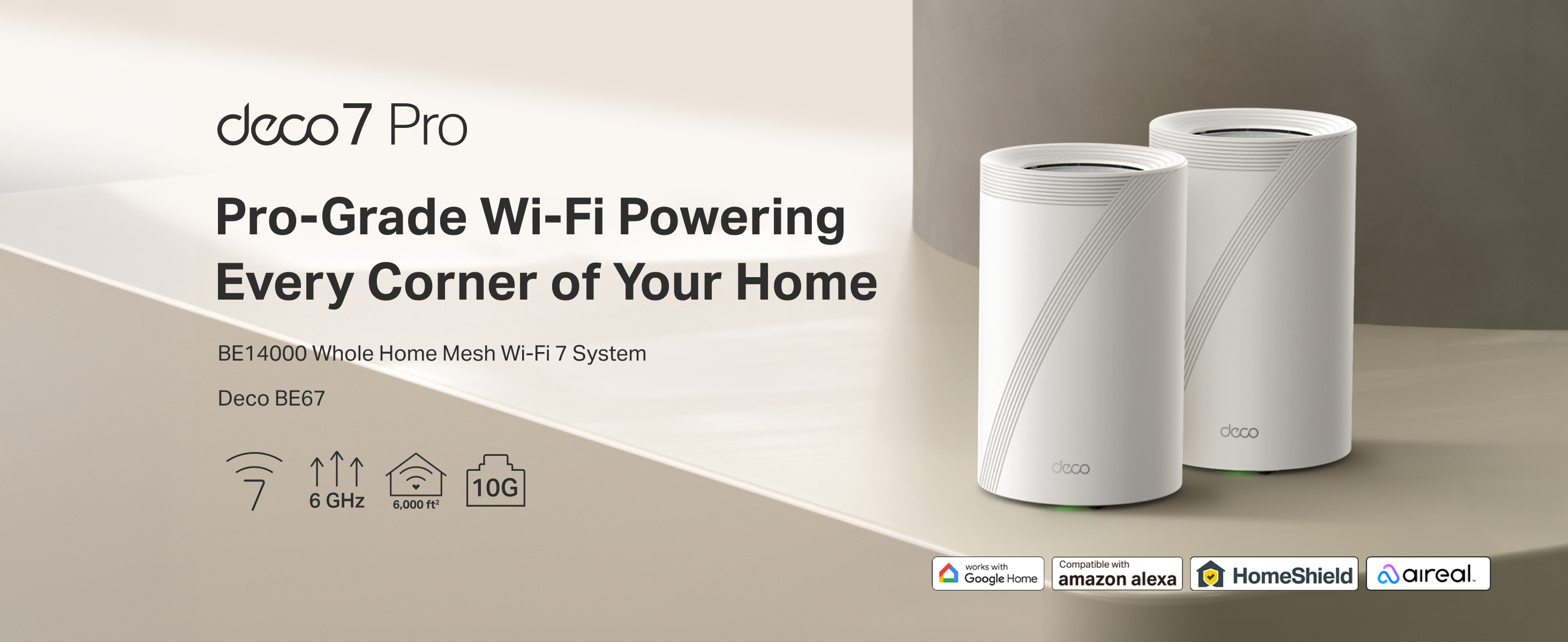 Amazon.com: TP-Link Deco 7 Pro BE14000 Tri-Band Wi-Fi 7 Whole Home